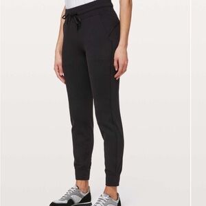 Lululemon Ready To Rulu Pant Black Jogger High Rise Stretch Pockets Sz 0